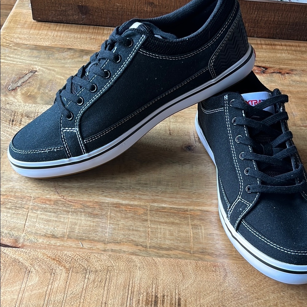 Black Canvas Men's Sneakers